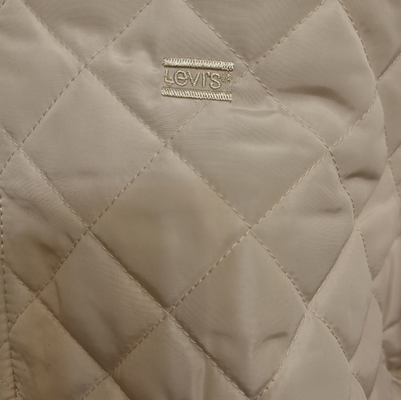 Levi's women's diagonal quilted bomber jacket size small - Picture 7 of 16
